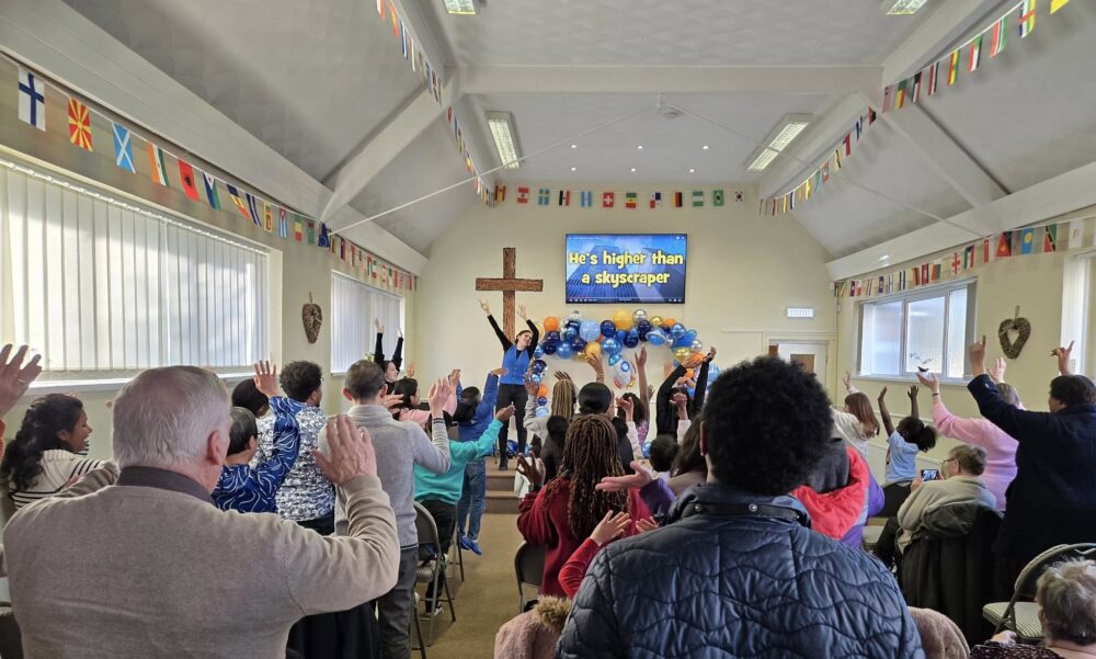 International community gathering